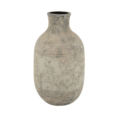 Artekko Artekko Antique Μπεζ Βάζο από Τερακότα (30x30x55)cm C9282