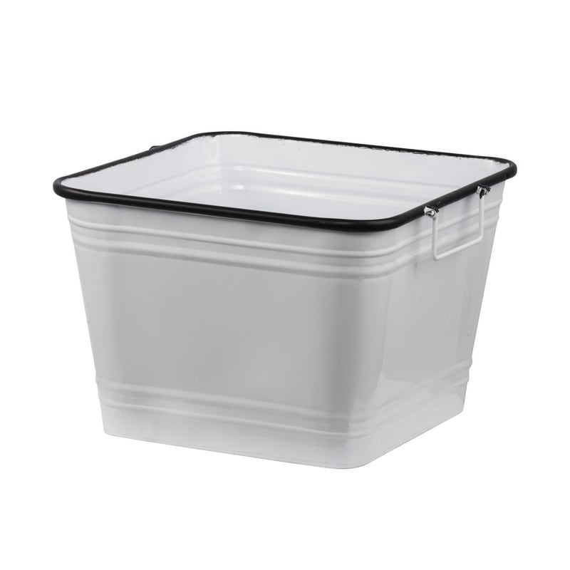 Artekko Artekko Srag Κασπώ Μεταλλικό με Χερούλια (36x36x25)cm D44187