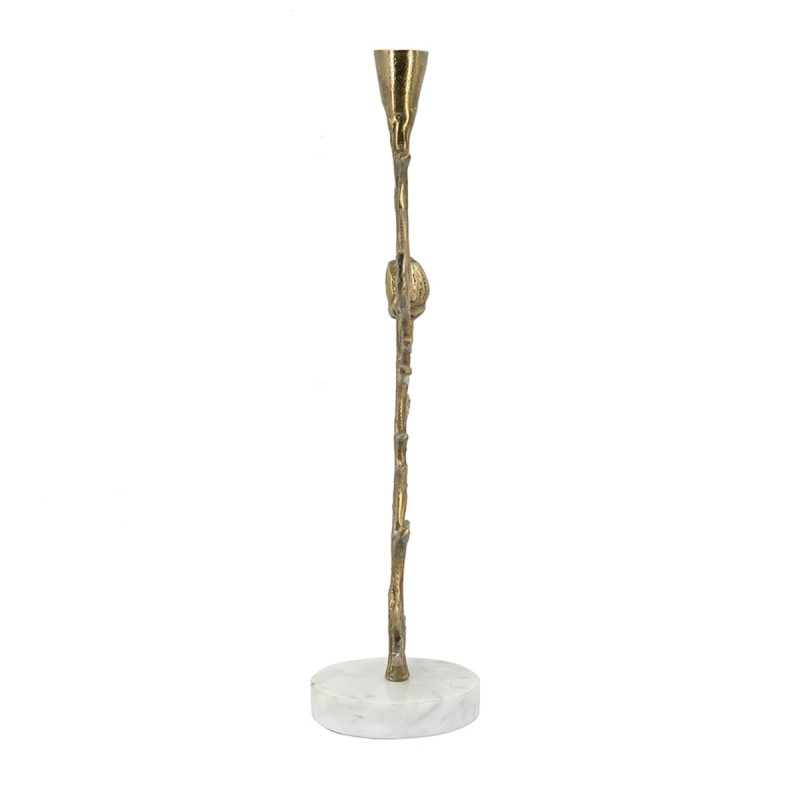 Artekko Artekko Branch Χρυσό Μεταλλικό Κηροπήγιο (16.5x10.2x40.6)cm D5568
