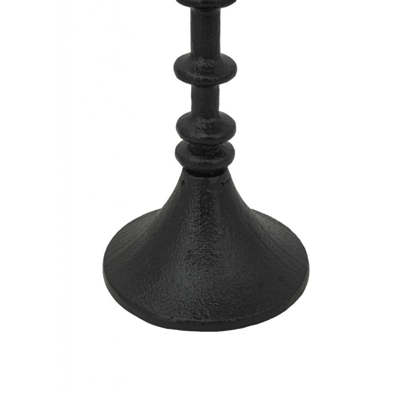 Artekko Artekko Nail Μαύρο Μεταλλικό Κηροπήγιο (10.2x10.2x28)cm D6075
