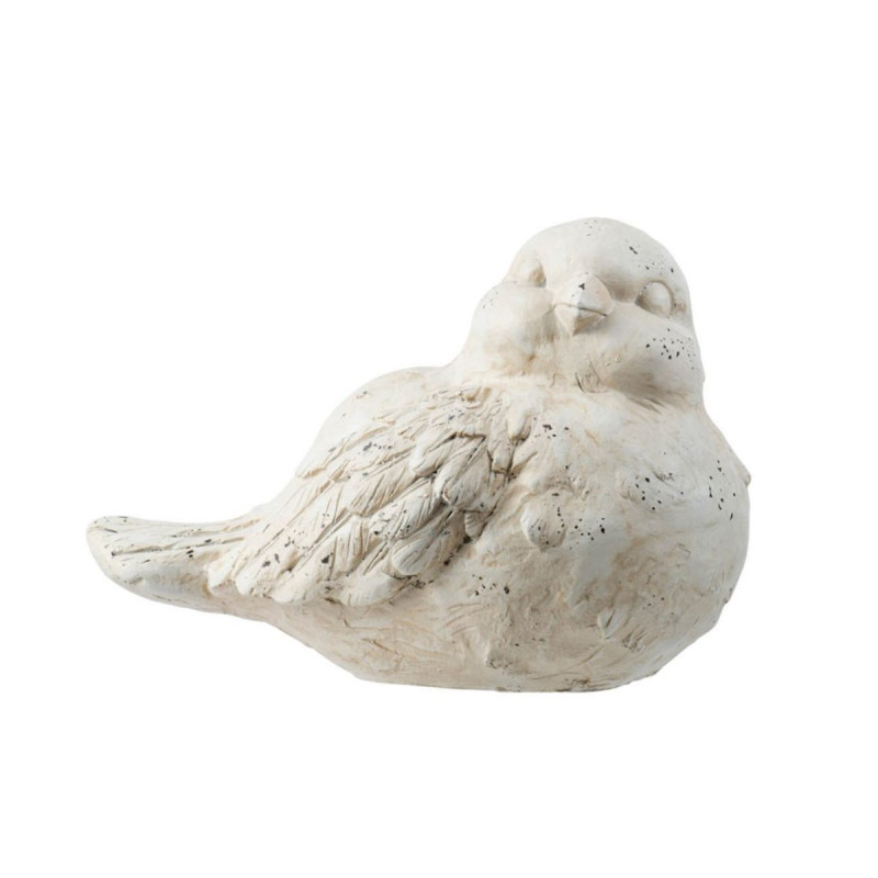 Artekko Artekko Bird Διακοσμητικό Πουλί από Μαγνήσιο σε Λευκή Πατίνα (39x26.5x27)cm D77060