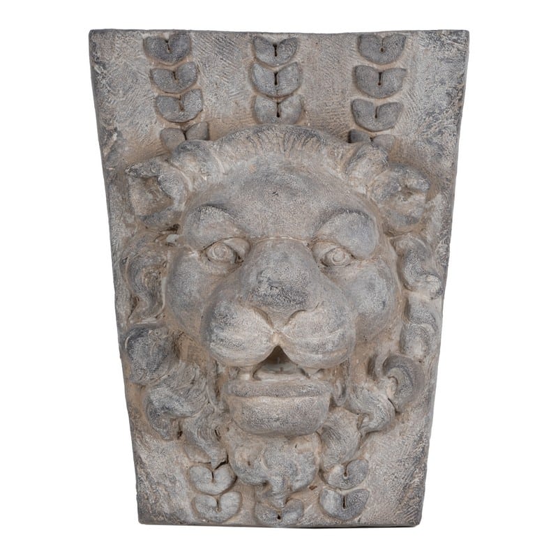 Artekko Artekko Cement Διακοσμητικό Γκρι Κασπώ Τοίχου από Μαγνήσιο (40x20x52)cm D77550