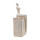 Artekko Artekko Cement Γκρι Διακοσμητικό Κασπώ με Γυναικεία Φιγούρα από Μαγνήσιο (15x13x40)cm D77593-DS