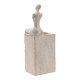 Artekko Artekko Cement Γκρι Διακοσμητικό Κασπώ με Γυναικεία Φιγούρα από Μαγνήσιο (15x13x40)cm D77593-DS