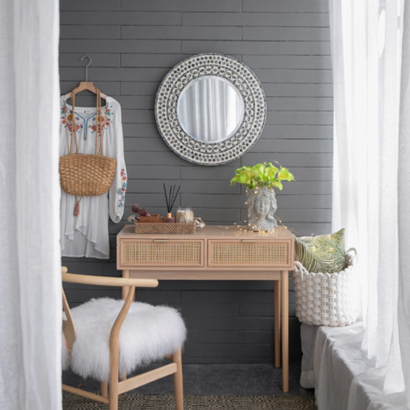 Artekko Artekko Cement Κασπώ Τοίχου Τσιμεντένιο Γκρι (16x12x25)cm D8026