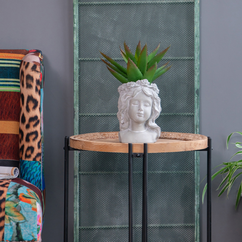 Artekko Artekko Cement Κασπώ Τοίχου Τσιμεντένιο Γκρι (16x12x25)cm D8026