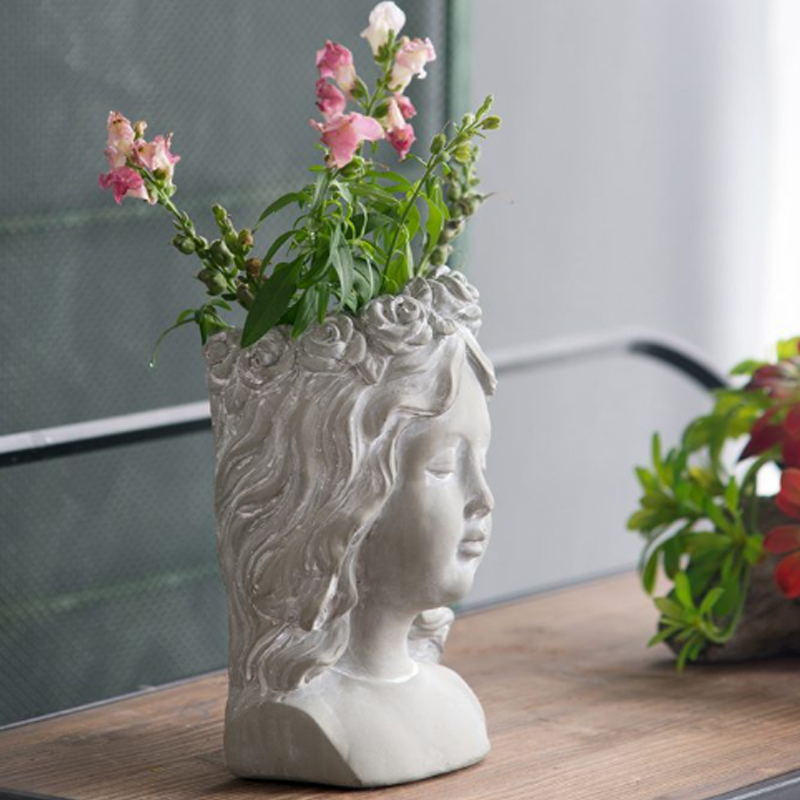 Artekko Artekko Cement Κασπώ Τοίχου Τσιμεντένιο Γκρι (16x12x25)cm D8026