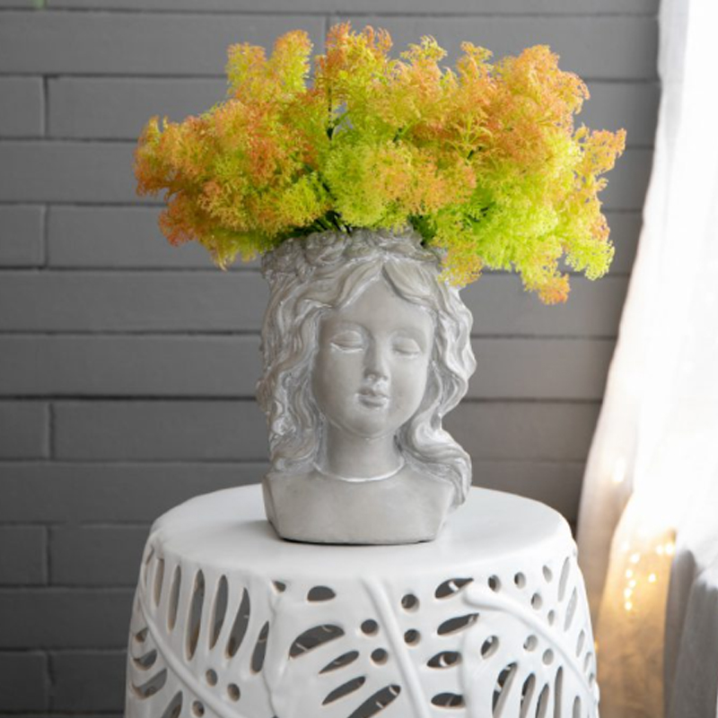 Artekko Artekko Cement Κασπώ Τοίχου Τσιμεντένιο Γκρι (16x12x25)cm D8026