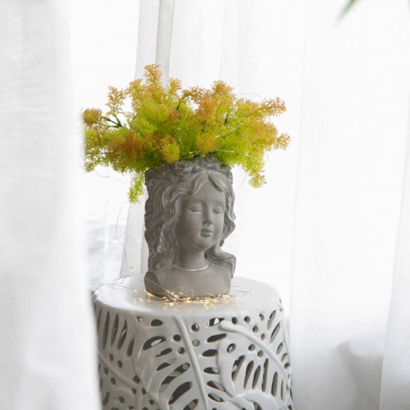 Artekko Artekko Cement Κασπώ Τοίχου Τσιμεντένιο Γκρι (16x12x25)cm D8026