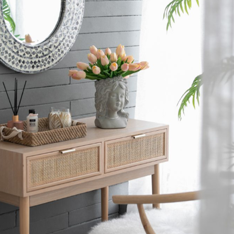 Artekko Artekko Cement Κασπώ Τοίχου Τσιμεντένιο Γκρι (16x12x25)cm D8026