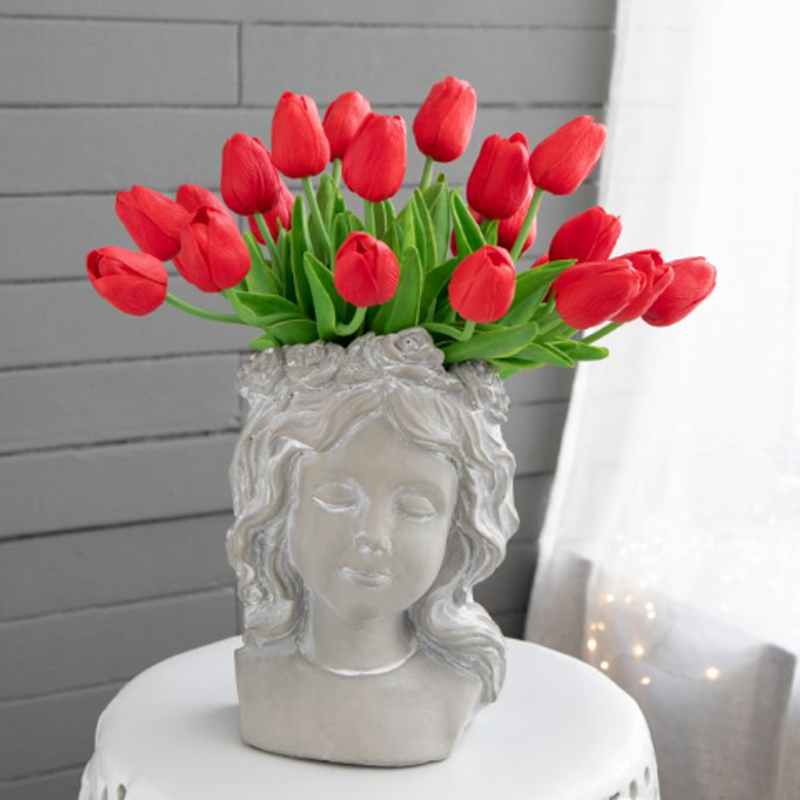 Artekko Artekko Cement Κασπώ Τοίχου Τσιμεντένιο Γκρι (16x12x25)cm D8026