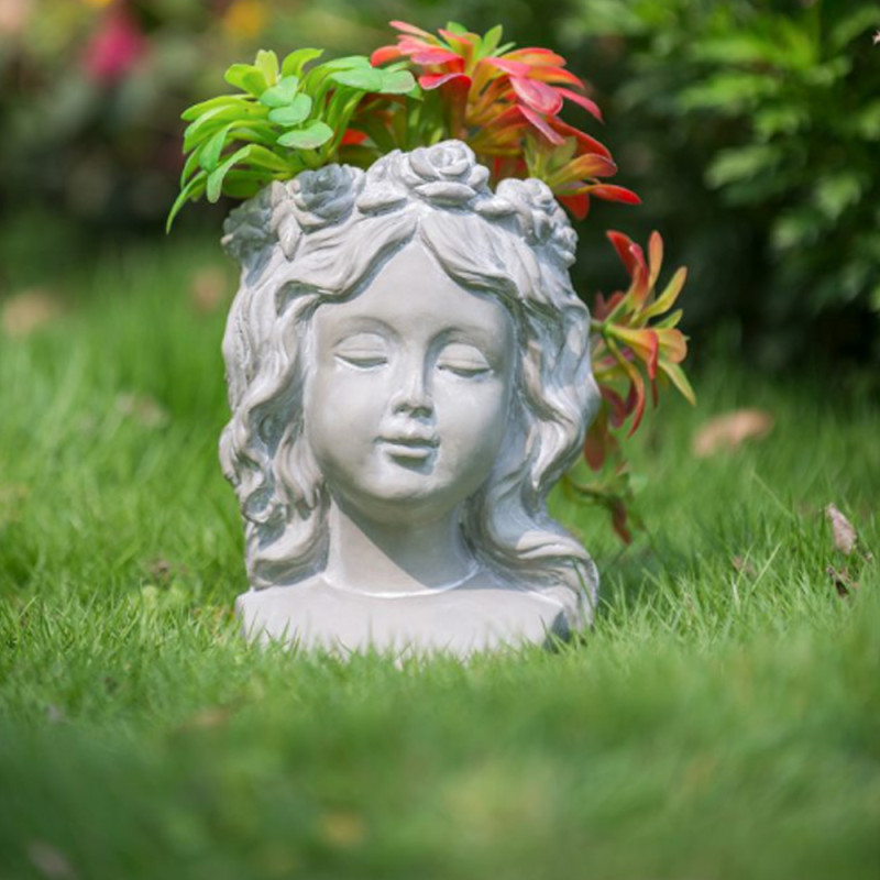 Artekko Artekko Cement Κασπώ Τοίχου Τσιμεντένιο Γκρι (16x12x25)cm D8026