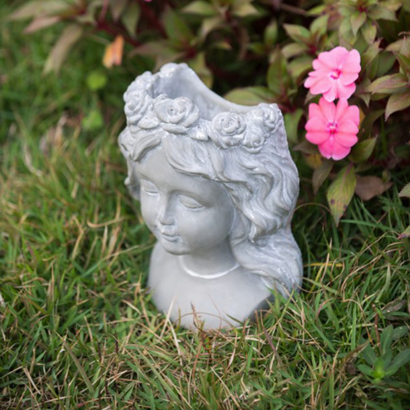 Artekko Artekko Cement Κασπώ Τοίχου Τσιμεντένιο Γκρι (16x12x25)cm D8026