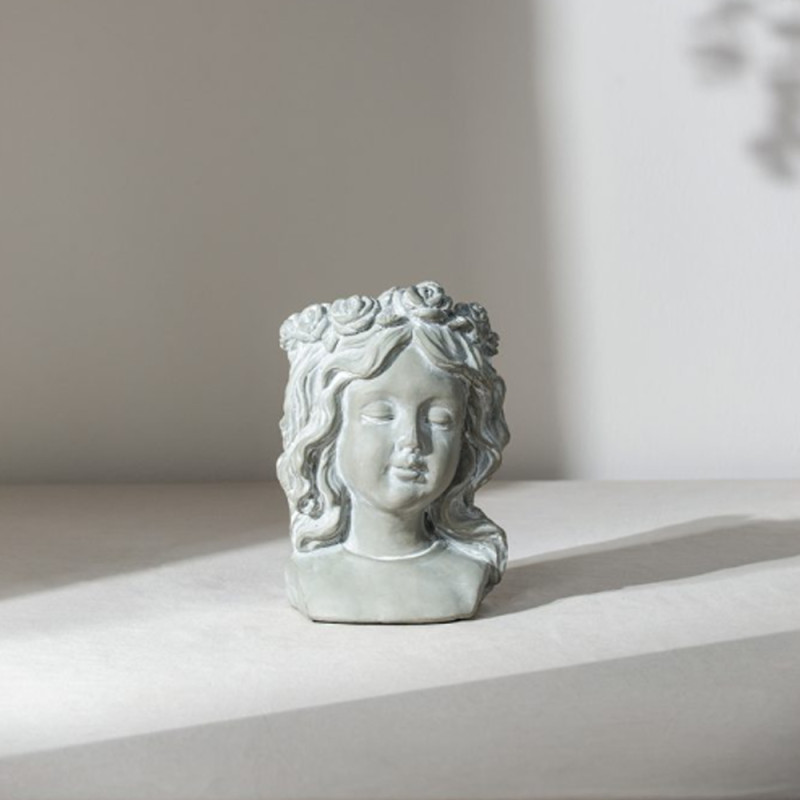 Artekko Artekko Cement Κασπώ Τοίχου Τσιμεντένιο Γκρι (16x12x25)cm D8026