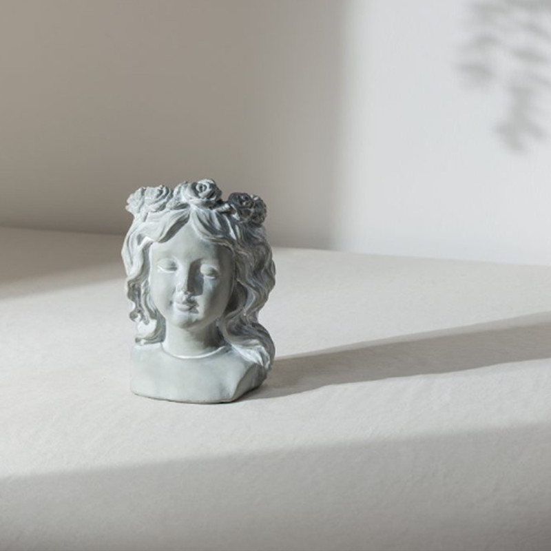 Artekko Artekko Cement Κασπώ Τοίχου Τσιμεντένιο Γκρι (16x12x25)cm D8026