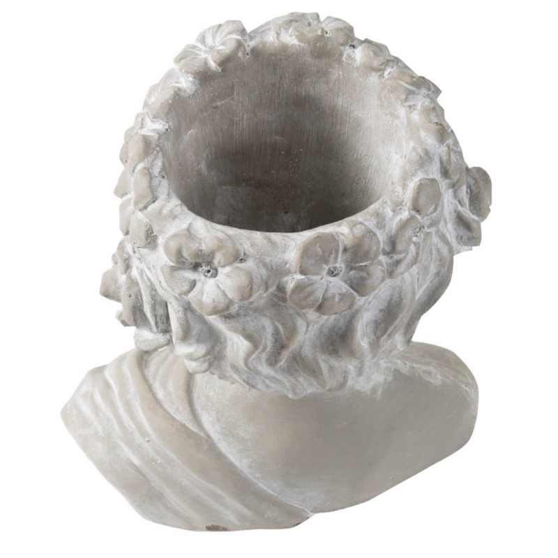 Artekko Artekko Cement Κασπώ Τσιμεντένιο Γκρι (23x14x24)cm D8028