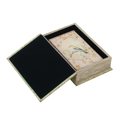Artekko Artekko Book Πολύχρωμα Διακοσμητικά Βιβλία MDF με Αποθηκευτικό Χώρο 2pcs D8148