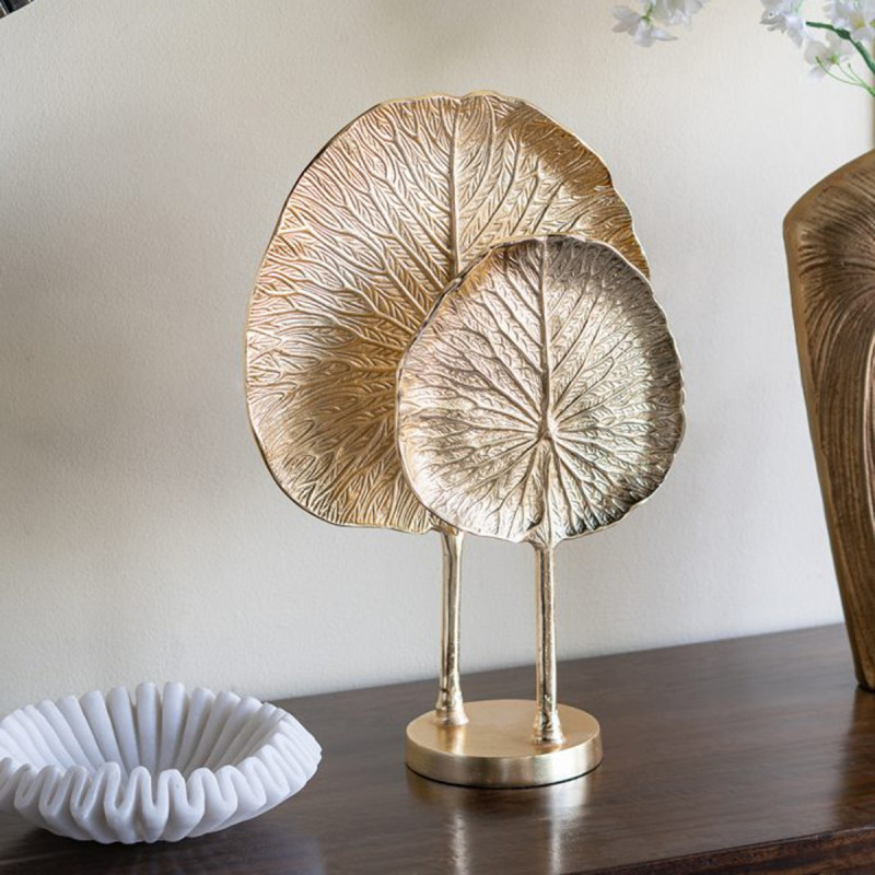 Artekko Artekko Noble Χρυσό Μεταλλικό Διακοσμητικό (33x14x48)cm D8474