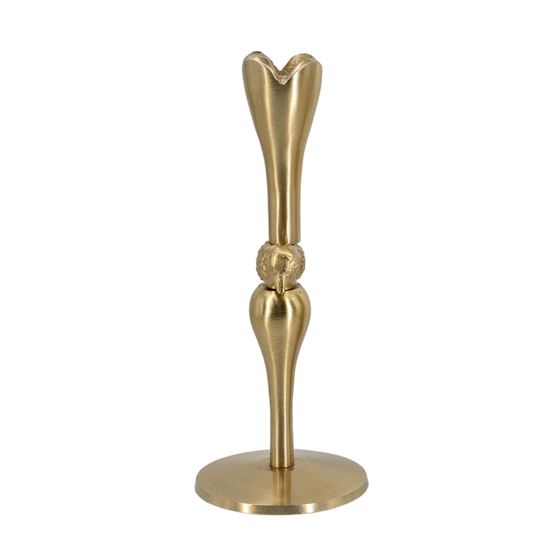 Artekko Artekko Noble Χρυσό Μεταλλικό Κηροπήγιο (11.5x8.3x20.3)cm D8488