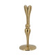 Artekko Artekko Noble Χρυσό Μεταλλικό Κηροπήγιο (11.5x8.3x20.3)cm D8488