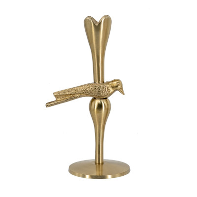 Artekko Artekko Noble Χρυσό Μεταλλικό Κηροπήγιο (11.5x8.3x20.3)cm D8488