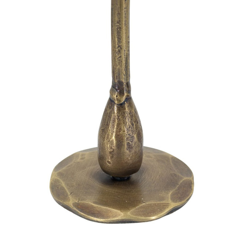 Artekko Artekko Solis Χρυσά Μεταλλικά Κηροπήγια (7.6x7.6x25.4)cm (7.6x7.6x20.3)cm 2pcs D8531