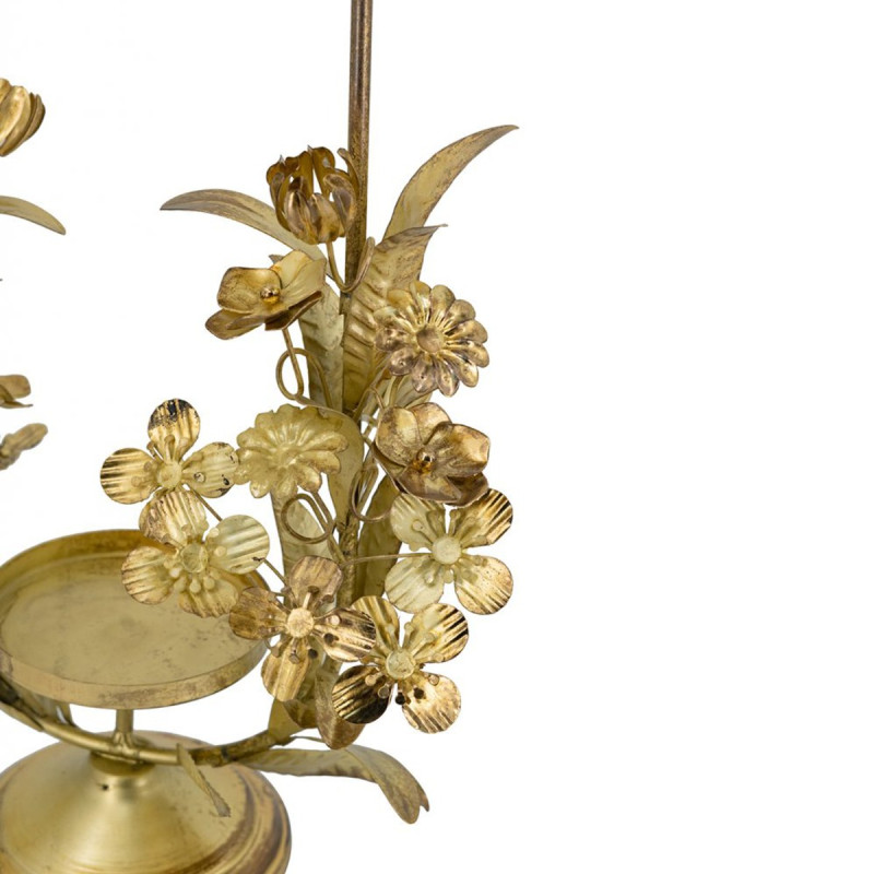 Artekko Artekko Solis Χρυσό Μεταλλικό Κηροπήγιο (29x12.5x48.5)cm D8542