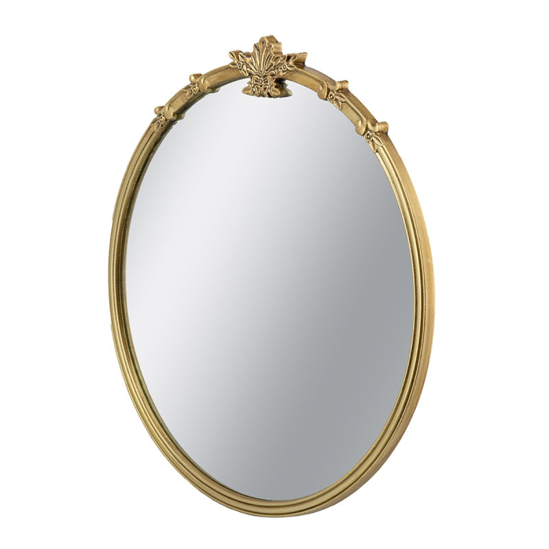 Artekko Artekko Mirror Χρυσός MDF Καθρέπτης Τοίχου (76x2.5x79)cm D8607-DS