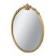 Artekko Artekko Mirror Χρυσός MDF Καθρέπτης Τοίχου (76x2.5x79)cm D8607-DS