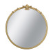 Artekko Artekko Mirror Χρυσός MDF Καθρέπτης Τοίχου (76x2.5x79)cm D8607-DS