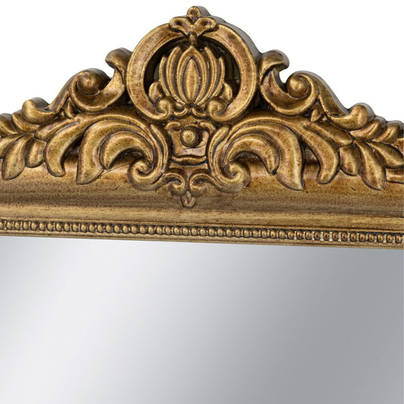 Artekko Artekko Mirror Χρυσός MDF Καθρέπτης Τοίχου (60x2.5x95)cm D8608-DS