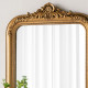 Artekko Artekko Mirror Χρυσός MDF Καθρέπτης Τοίχου (60x2.5x95)cm D8608-DS