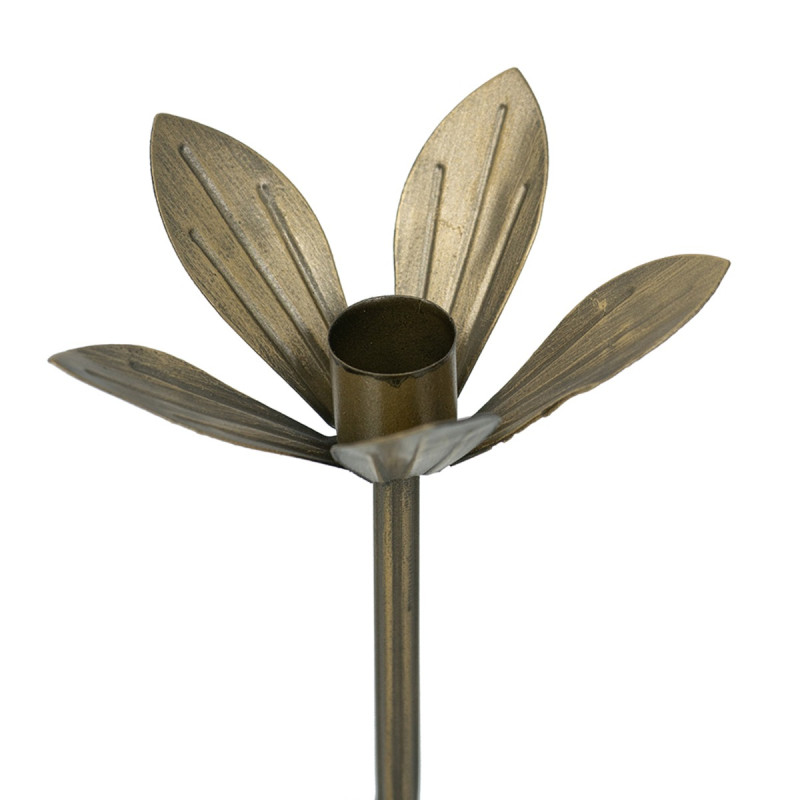 Artekko Artekko Solis Χρυσό Μεταλλικό 9κερο Κηροπήγιο (16x61x47.5)cm D8632