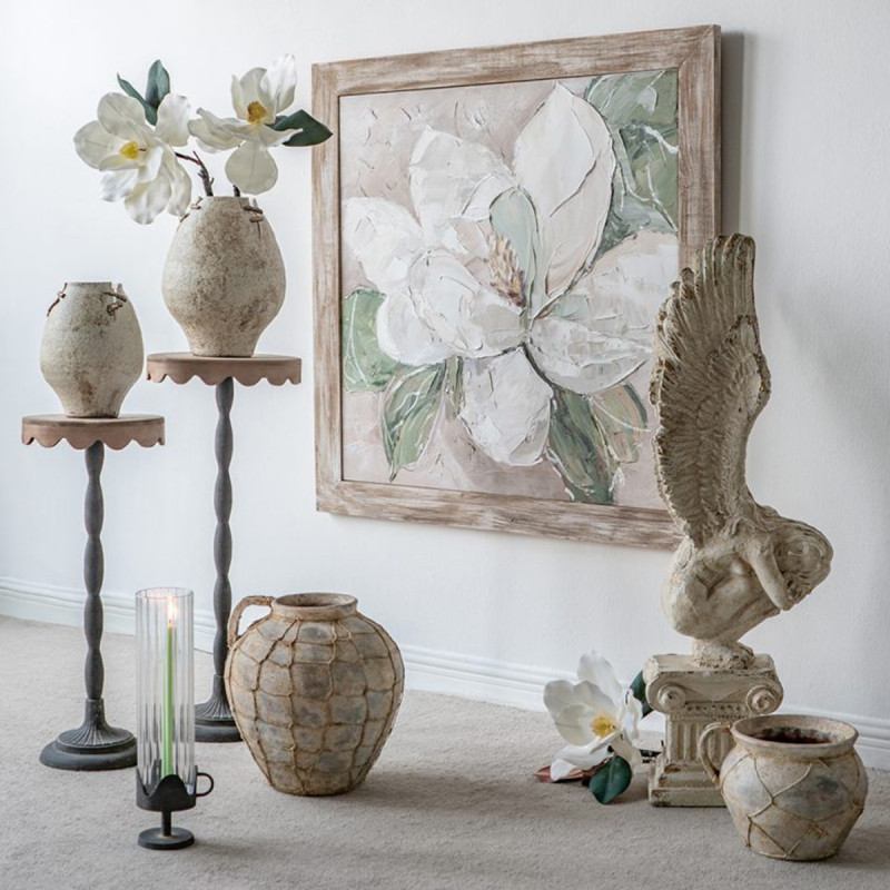 Artekko Artekko Solis Μαύρο Μεταλλικό Κηροπήγιο (12.5x9.5x40)cm D8690