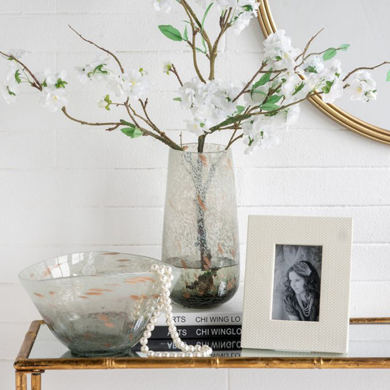Artekko Artekko Lisa MDF Κορνίζα με Λευκό Τεχνόδερμα για Φωτογραφία 3.5x5.5