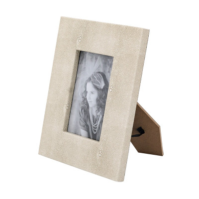 Artekko Artekko Lisa MDF Κορνίζα με Γκρι Τεχνόδερμα για Φωτογραφία 3.5x5.5