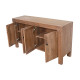 Artekko Artekko Veil Καφέ Μπουφές από Ξύλο Ακακίας (137.2x40.6x75.8)cm D8956