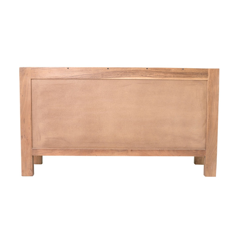 Artekko Artekko Veil Καφέ Μπουφές από Ξύλο Ακακίας (137.2x40.6x75.8)cm D8956
