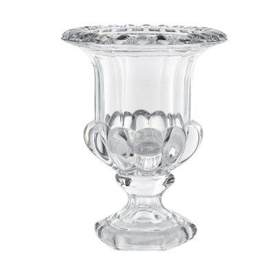 Artekko Artekko Urn Διακοσμητικό Βάζο Γυάλινο Διάφανο (20x20x26)cm HP75698