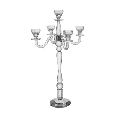 Artekko ARTEKKO Κηροπήγιο Διάφανο Γυάλινο RC132019-CLEA