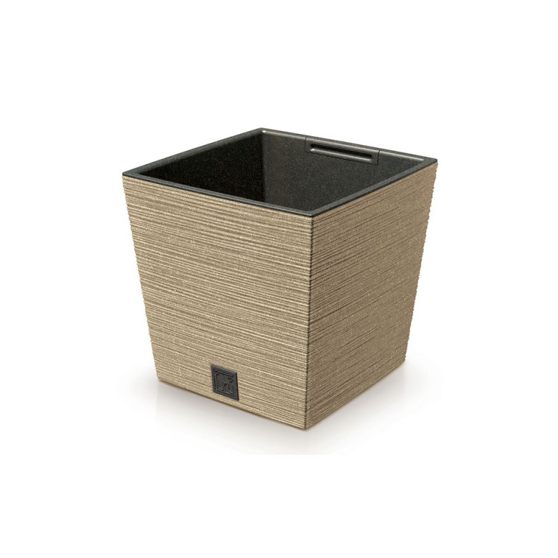 FURU SQUARE ECO WOOD ΦΥΣΙΚΟ ΧΡΩΜΑ ΠΛΑΣΤΙΚΟ ΚΑΣΠΩ 29,5Χ29,5Χ29ΕΚ