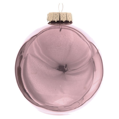 ΓΥΑΛΙΝΗ ΡΟΖ ΜΠΑΛΛΑ  4ΕΚ ΣΕΤ 12