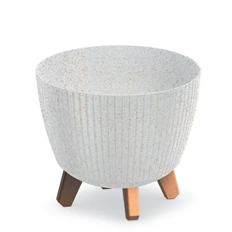 LAMIA ECO WOOD ΛΕΥΚΟ ΠΛΑΣΤΙΚΟ ΚΑΣΠΩ Φ29Χ24ΕΚ