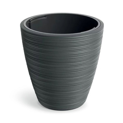 VENA ROUND ΣΚΟΥΡΟ ΓΚΡΙ ΠΛΑΣΤΙΚΟ ΚΑΣΠΩ Φ39Χ40ΕΚ