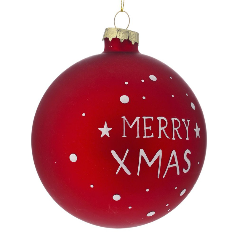 ΚΟΚΚΙΝΗ ΓΥΑΛΙΝΗ ΜΠΑΛΑ 10ΕΚ ΣΕΤ 4 XMAS ΚΟΚΚΙΝΗ ΓΥΑΛΙΝΗ ΜΠΑΛΑ 10ΕΚ ΣΕΤ 4 XMAS