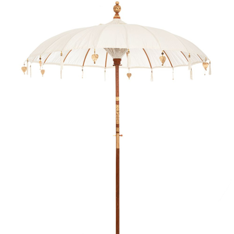 ΟΜΠΡΕΛΑ ΛΕΥΚΗ Φ185ΕΚxΗ260ΕΚ BALI