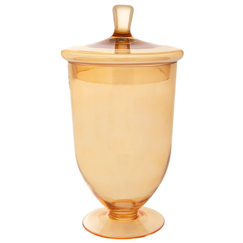 ΓΥΑΛΙΝΗ ΜΕΛΙ ΦΟΝΤΑΝΙΕΡΑ ΜΕ ΚΑΠΑΚΙ Φ20Χ34ΕΚ