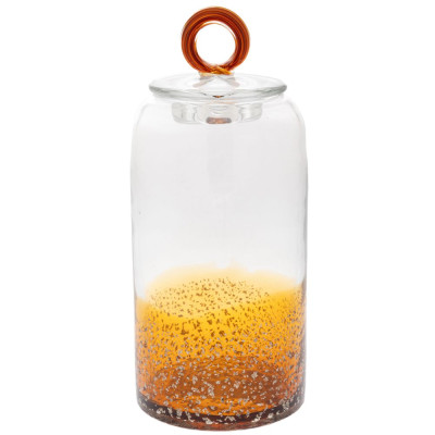 ΓΥΑΛΙΝΟ ΔΙΑΦΑΝΟ-ΚΑΦΕ ΒΑΖΟ ΜΕ ΚΑΠΑΚΙ Φ12Χ28.5ΕΚ