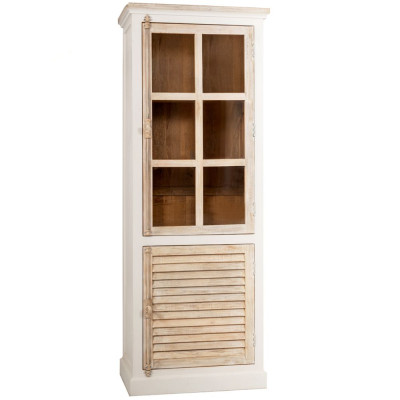 ΞΥΛΙΝΗ ΜΟΝΗ ΡΑΦΙΕΡΑ ΜΕ ΓΥΑΛΙ 75x45x200EK ΞΥΛΙΝΗ ΜΟΝΗ ΡΑΦΙΕΡΑ ΜΕ ΓΥΑΛΙ 75x45x200EK