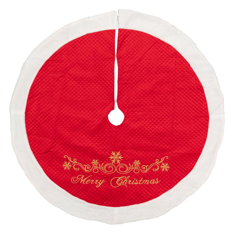 ΚΟΚΚΙΝΗ-ΛΕΥΚΗ ΥΦΑΣΜΑΤΙΝΗ ΠΟΔΙΑ ΔΕΝΤΡΟΥ ΜΕ ΓΟΥΝΙΝΟ ΤΕΛΕΙΩΜΑ Φ120ΕΚ